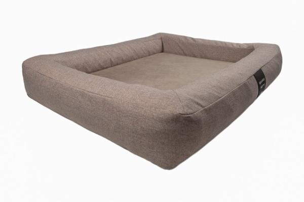 Hundebett Soft 120x80x20cm hellbraun